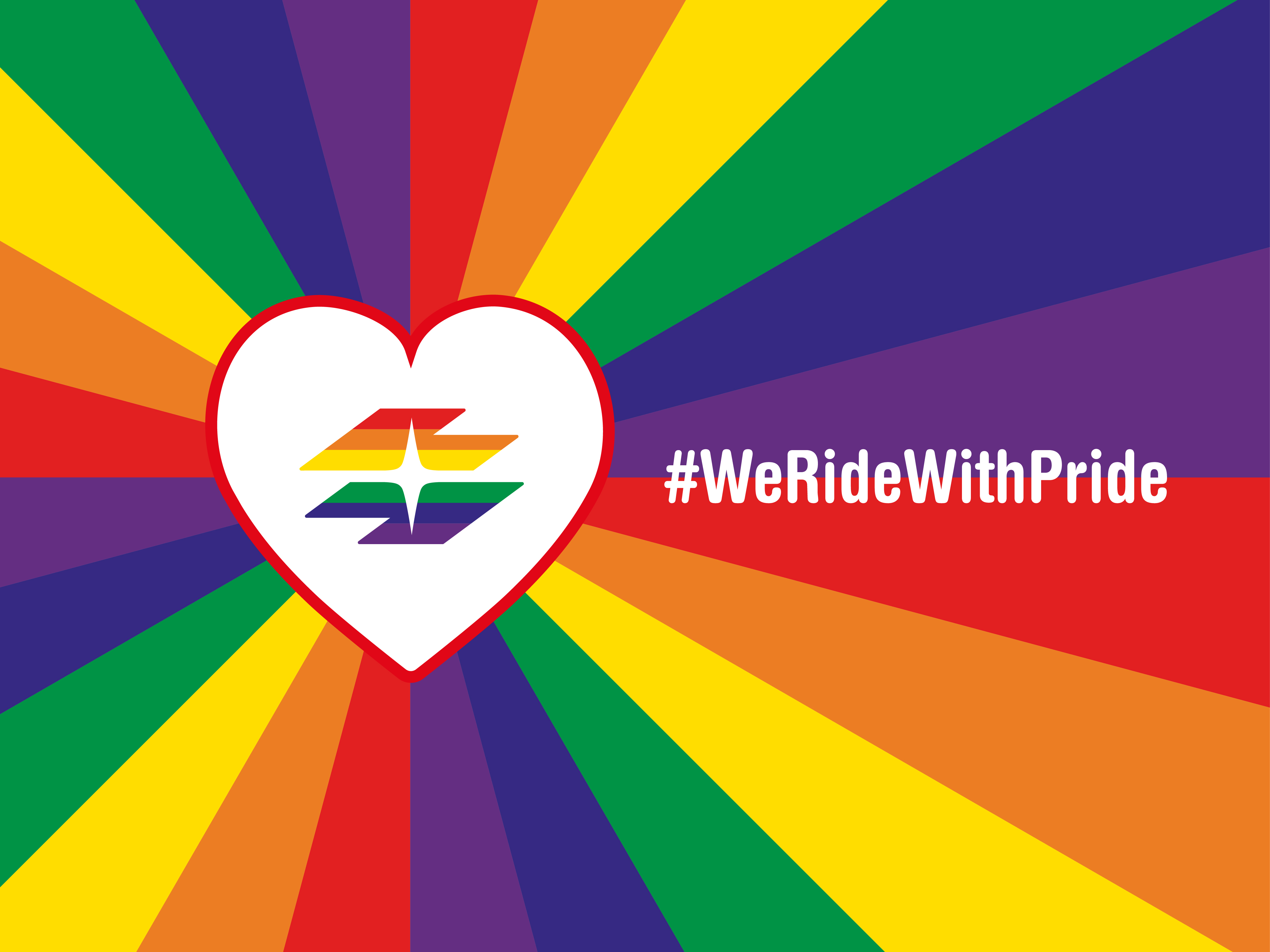 Aktuelles Pride-Sujet der Wiener Linien