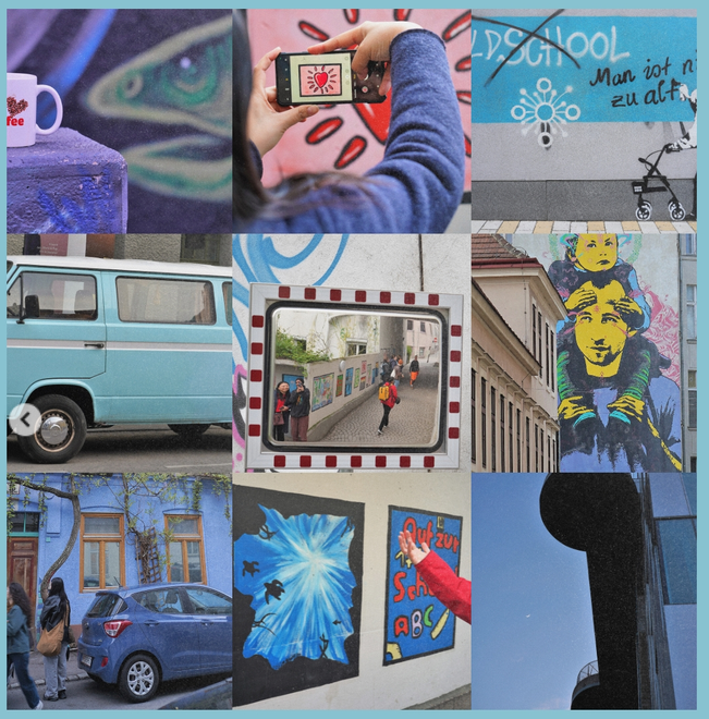 With CEU, we made this tour in May 2026, and students were encouraged to colour code their photographs. Here is a fine analysis from Matyas Szabo
